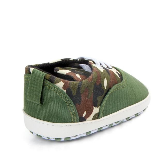 Pantofiori verzi pentru bebelusi - army ch0938-1-va16