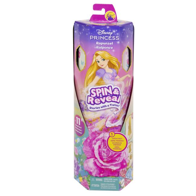 DISNEY PRINCESS SPIN AND REVEAL PAPUSA RAPUNZEL VIVMTHTV86