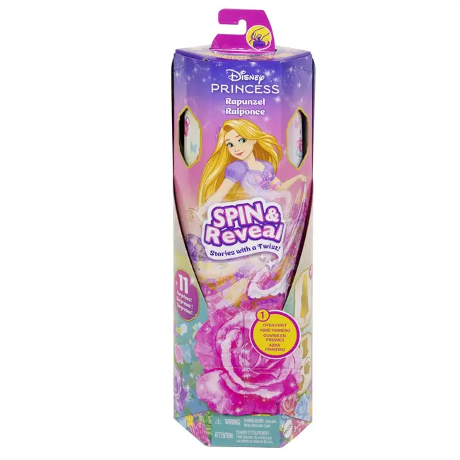 DISNEY PRINCESS SPIN AND REVEAL PAPUSA RAPUNZEL VIVMTHTV86