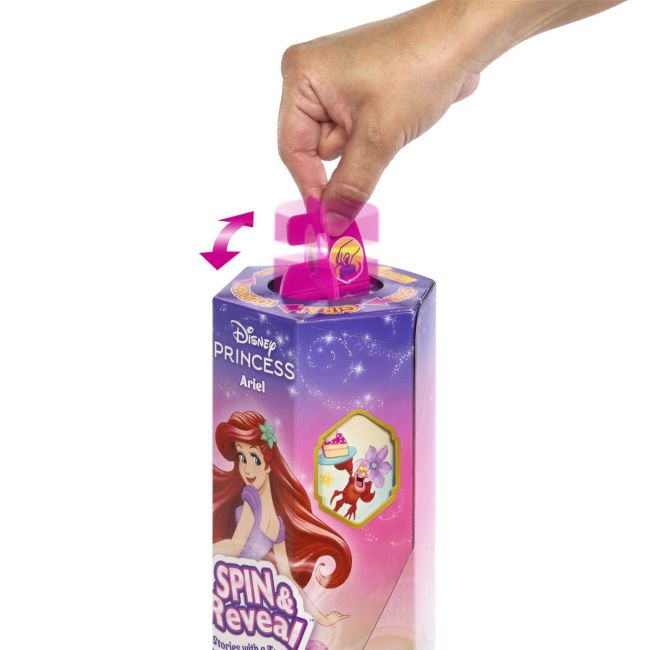 DISNEY PRINCESS SPIN AND REVEAL PAPUSA RAPUNZEL VIVMTHTV86