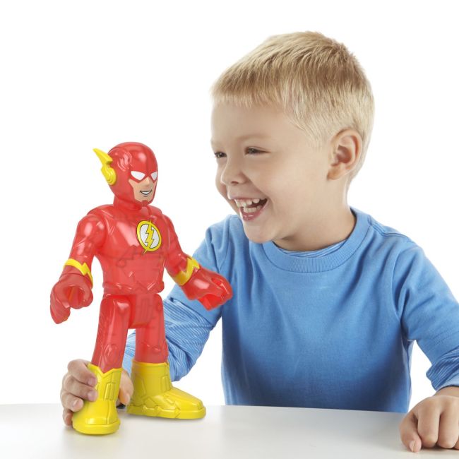 FISHER PRICE IMAGINEXT DC SUPER FRIENDS FIGURINA FLASH XL VIVMTGPT41_HXH34