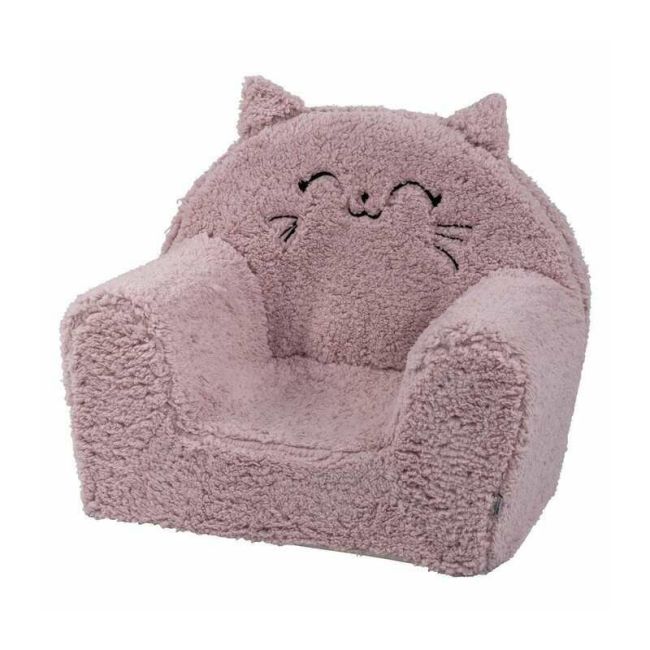 Fotoliu din burete, Bubaba, Cozy Kitty, Pentru copii, 9 luni-5 ani, Pink BYN84683