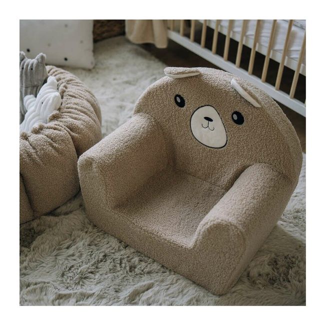 Fotoliu din burete, Bubaba, Cozy Teddy, Pentru copii, 9 luni-5 ani, Brown BYN84690