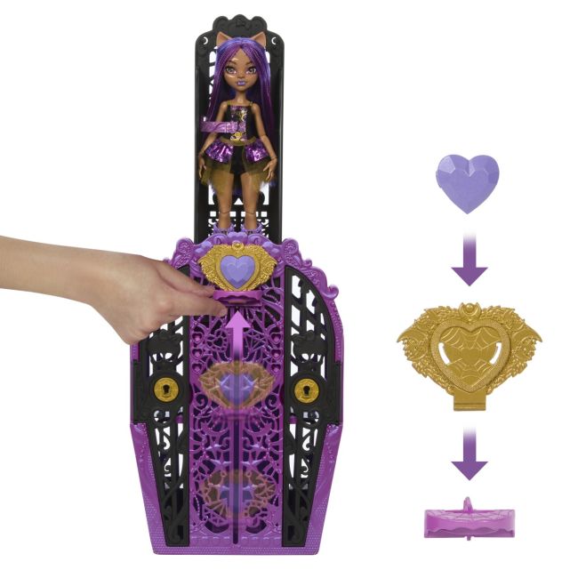 MONSTER HIGH SKULLTIMATE SECRETS PAPUSA CLAWDEEN WOLF VIVMTHXH85