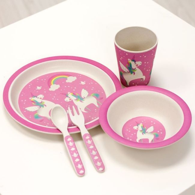 Set tacamuri din bambus Unicorn DNBSB_ZOE022_TACAM