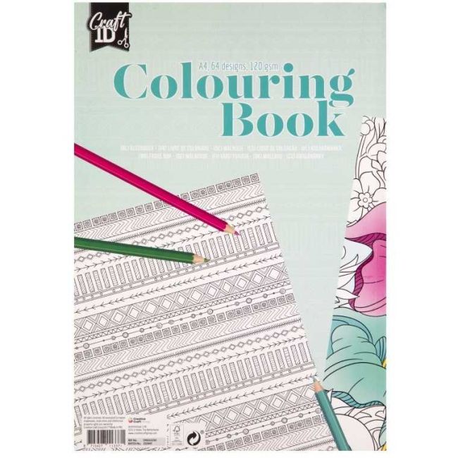 Carte de Colorat A4 pentru Copii si Adulti - 32 Pagini Grafix GRCR5013-GE BBJGRCR5013-GE_Albastru