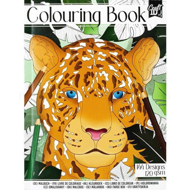 Carte de Colorat pentru Copii si Adulti - 72 Pagini, 20,5x15,7 cm Grafix GRCR5012-GE BBJGRCR5012-GE_Animale