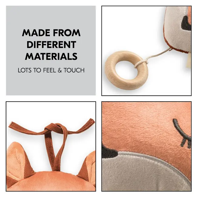 Jucarie muzicala soft touch, Hauck, Cuddle N Sleep Fox EKDhk81318