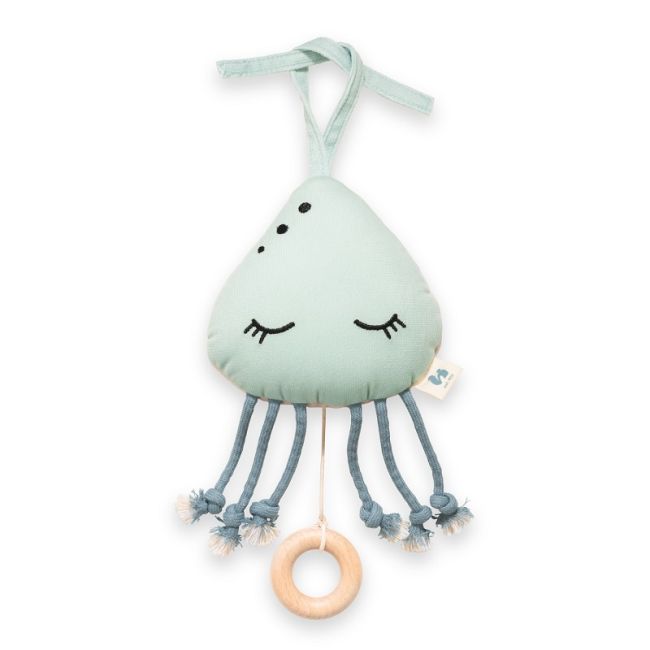 Jucarie muzicala soft touch, Hauck, Cuddle N Sleep Jellyfish EKDhk81319