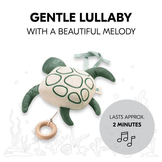 Jucarie muzicala soft touch, Hauck, Cuddle N Sleep Turtle EKDhk81320
