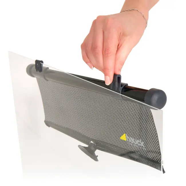 Parasolar auto retractabil, Hauck, Shade me 2, Negru EKDhk8059