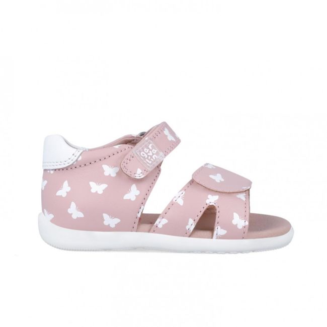 Sandale Primii Pasi pentru Copii Fluturasi Garvalin, cuarzo (Marime: 18) JEM242303-A-18
