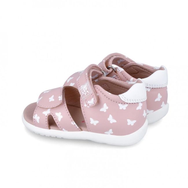 Sandale Primii Pasi pentru Copii Fluturasi Garvalin, cuarzo (Marime: 23) JEM242303-A-23