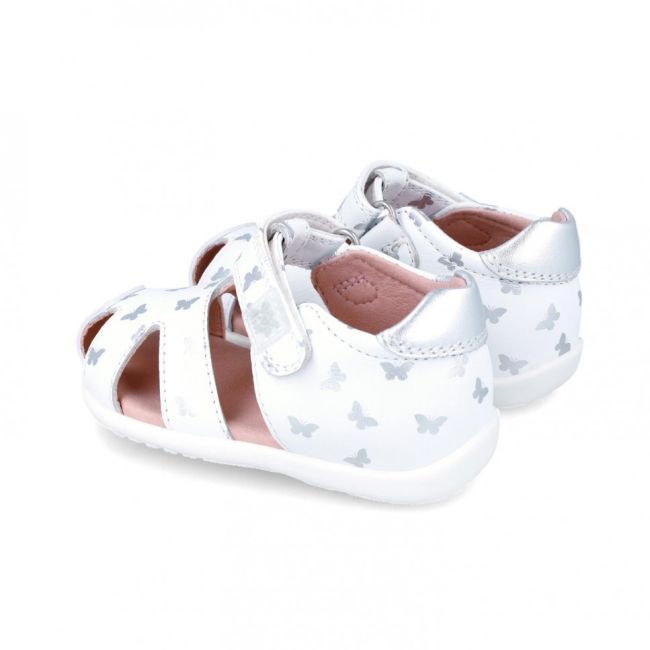 Sandale Primii Pasi pentru Copii Garvalin, blanco (Marime: 24) JEM242302-B-24