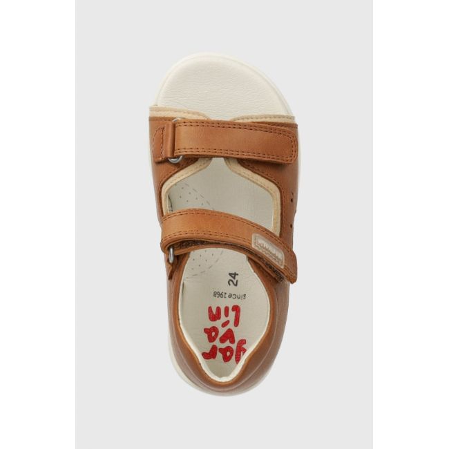 Sandale din piele pentru copii Garvalin, arena (Marime: 18) JEM242311-B-18