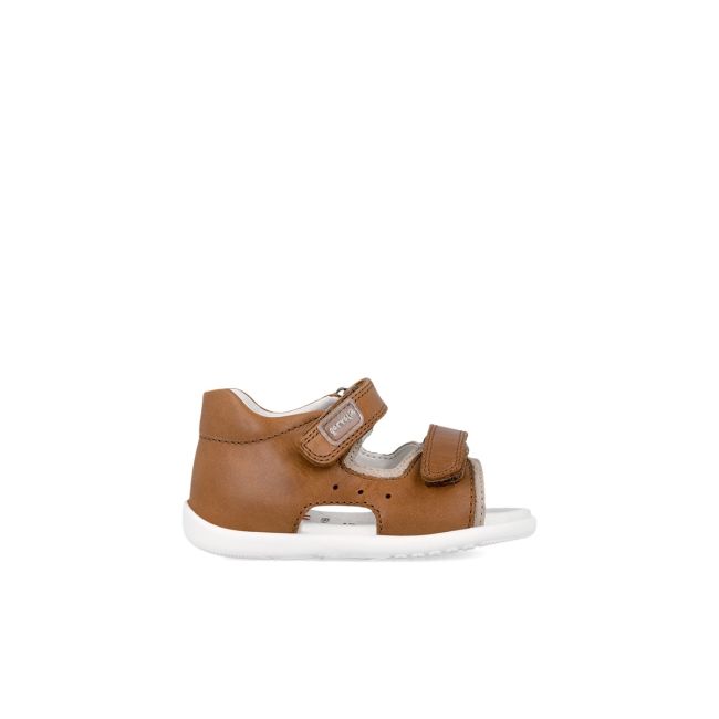Sandale din piele pentru copii Garvalin, arena (Marime: 18) JEM242311-B-18