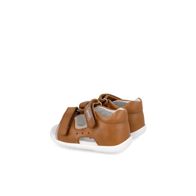 Sandale din piele pentru copii Garvalin, arena (Marime: 18) JEM242311-B-18