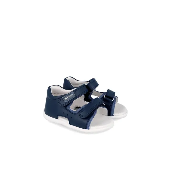 Sandale din piele pentru copii Garvalin, ocean (Marime: 22) JEM242311-A-22