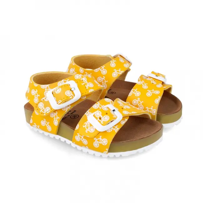 Sandale pentru copii Biciclete Garvalin, amarillo (Marime: 22) JEM242467-B-22