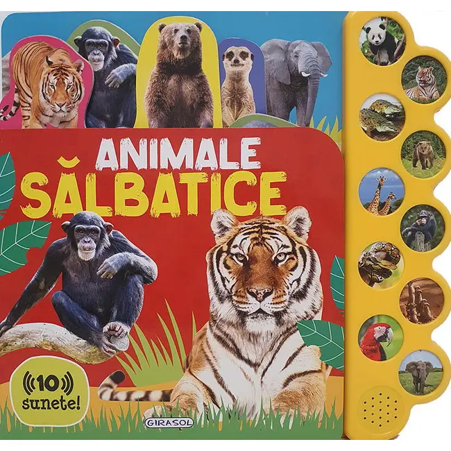 10 sunete - animale salbatice