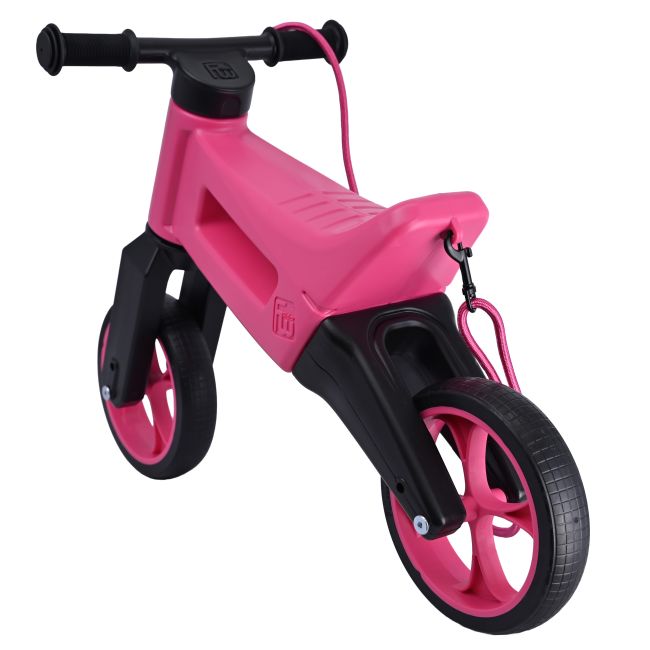 Bicicleta fara pedale Funny Wheels Rider SuperSport YETTI 3 in 1 Pink PMIC8595557517672