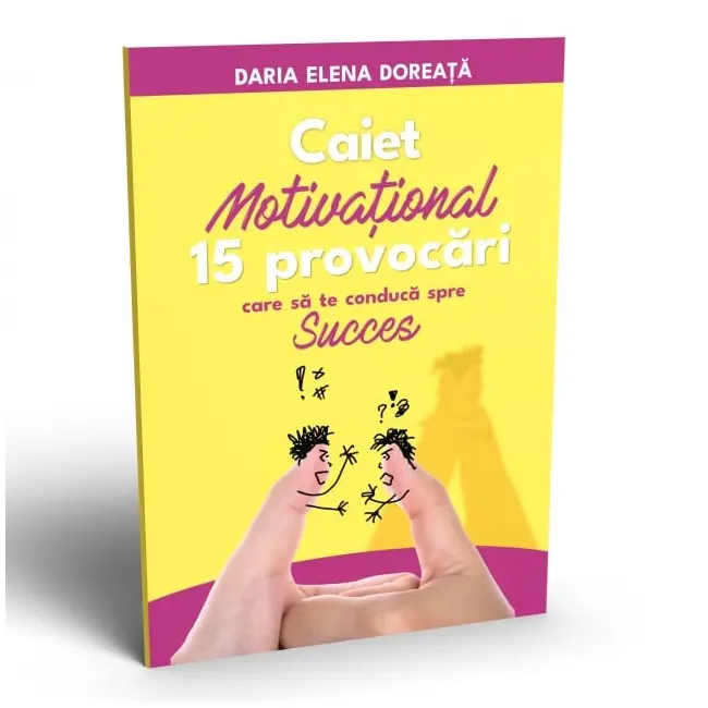 Caiet motivațional pentru copii - 15 provocări care să te conducă spre succes (copy 1) dc37