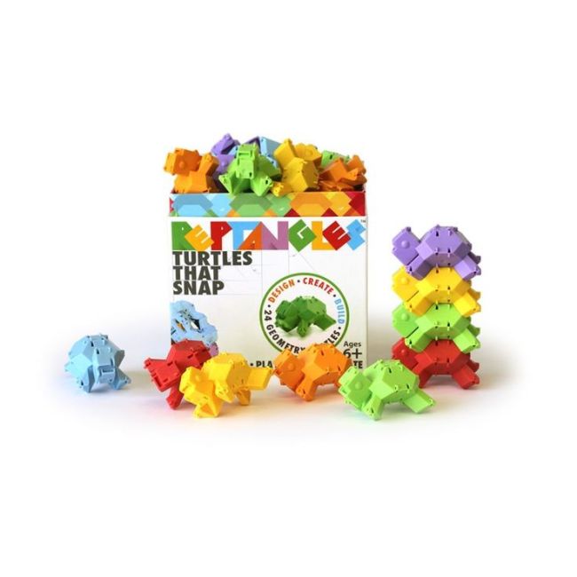 Joc de constructie testoasele - fat brain toys - okefbtfa042-1