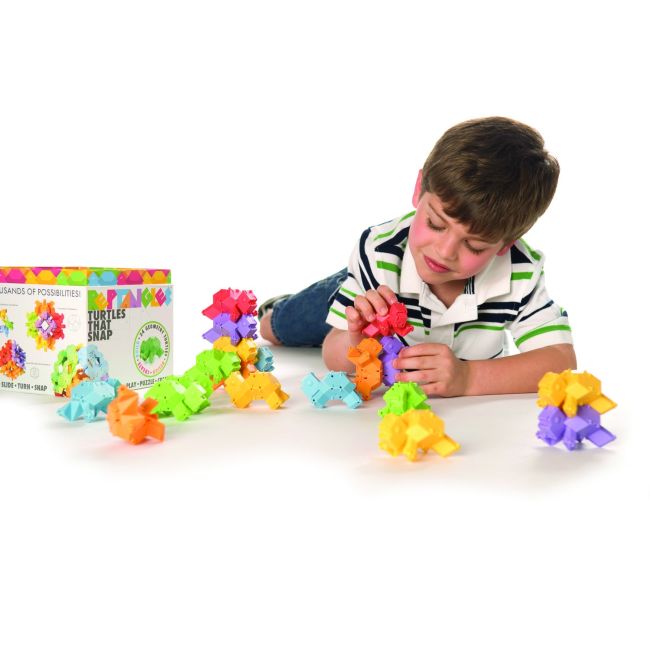 Joc de constructie testoasele - fat brain toys - okefbtfa042-1