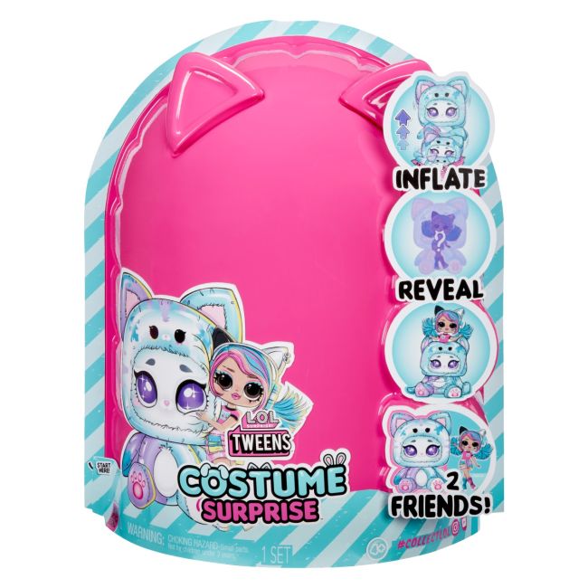L.O.L. SURPRISE! TWEENS COSTUME SURPRISE PAPUSA EMMA EMO VIVMGA504139EUC