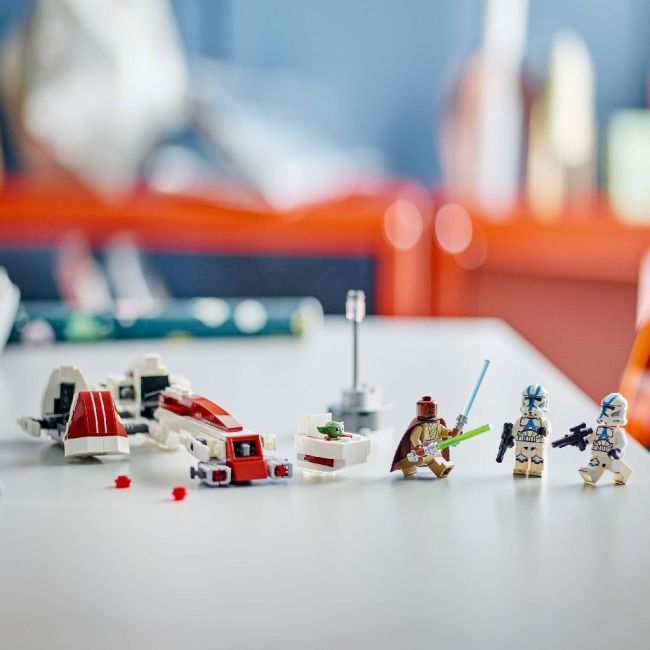 LEGO STAR WARS EVADARE PE MOTOCICLETA DE VITEZA BARC 75378 VIVLEGO75378