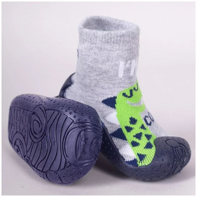 Mocasini pentru copii cu talpă antiderapantă - design vesel și confortabil obg-0001c