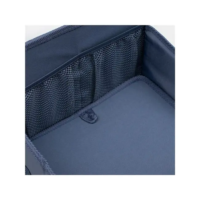 Organizator pentru patut, New Baby, Maxi, Pentru depozitare necesitati bebe sau jucarii, Bine compartimentat, 58x50 cm, Blue BYN56173
