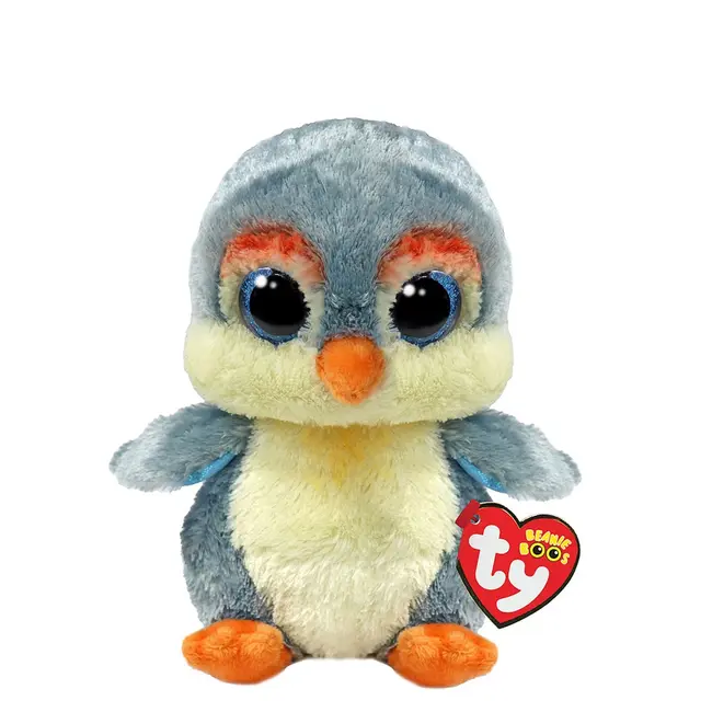 PLUS TY 15CM BOOS FISHER PINGUIN GRI VIVTY37322
