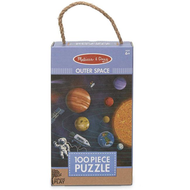 Primul meu puzzle eco din carton spatiul - melissa & doug - okemd31385