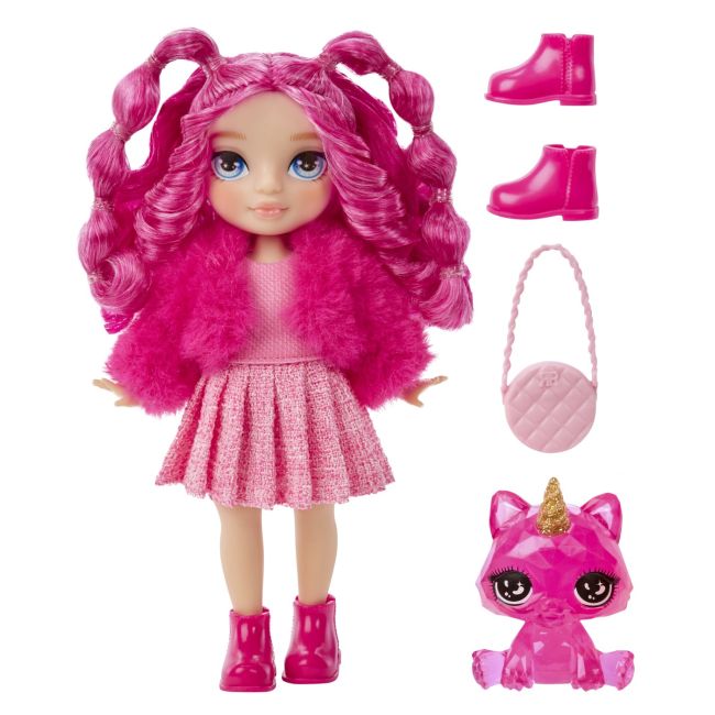 RAINBOW HIGH LITTLES PAPUSA MAGENTA MONROE VIVMGA531173EUC_531180EUC