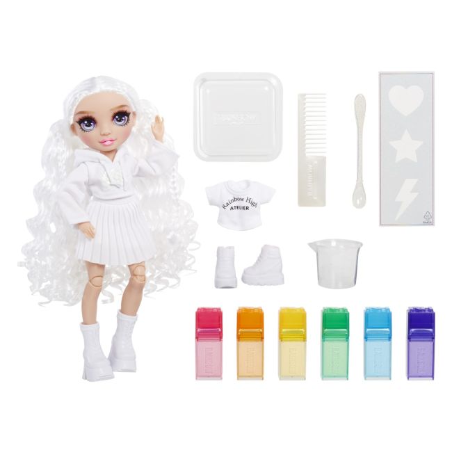 RAINBOW HIGH WATERCOLOR CREATE PAPUSA OCHI MOV VIVMGA507581EUC