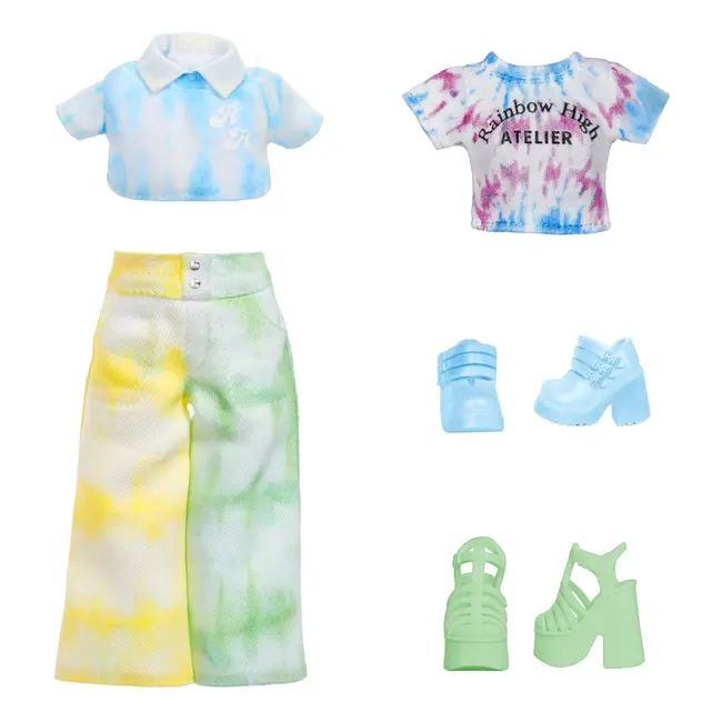 RAINBOW HIGH WATERCOLOR CREATE PAPUSA OCHI VERZI VIVMGA507734EUC