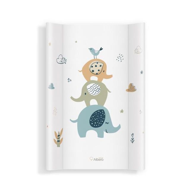 Saltea de infasat bebe cu intaritura 70x47,5 Klups 434 Elephants MYK00081981