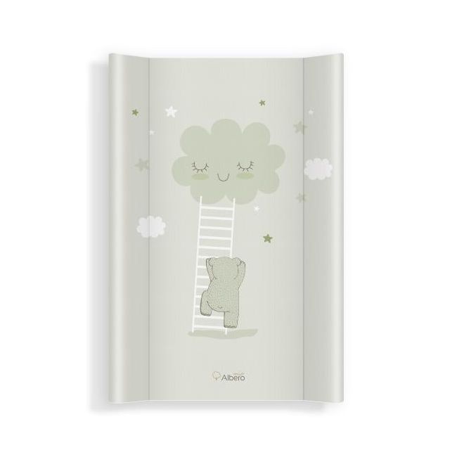 Saltea de infasat bebe cu intaritura 70x47,5 Klups 436 Walk in the Clouds Mint MYK00081983