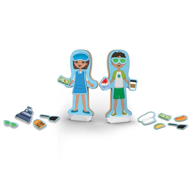 Set de joaca magnetic food truck- melissa & doug - okemd30665