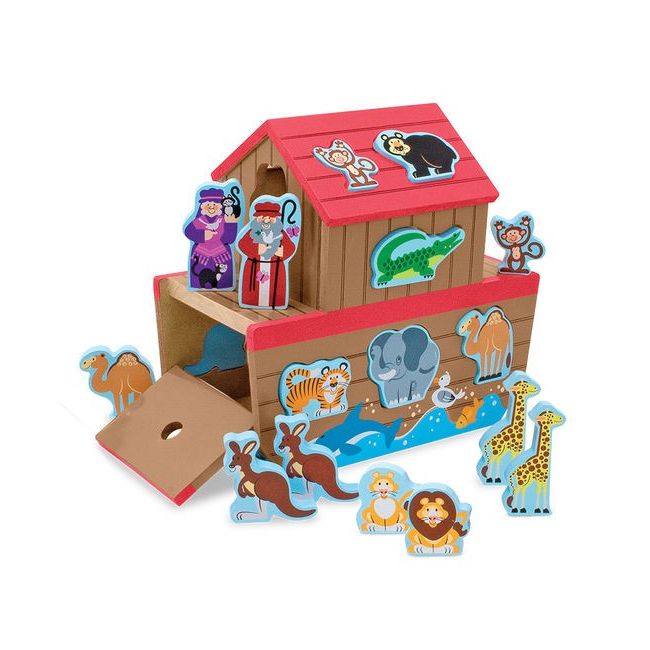 Set de joaca din lemn arca lui noe melissa and doug - okemd3786