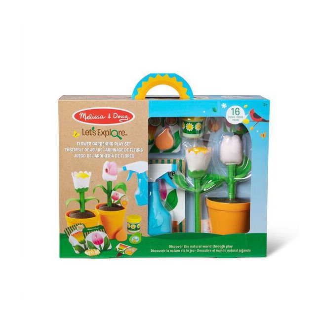 Set de joaca invatam sa ingrijim florile, colectia sa exploram natura - okemd30828