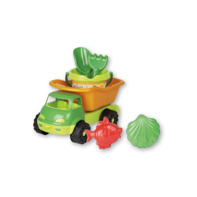 Set jucarii apa si nisip cu basculanta si galetusa poppy - okeagi6041-poppy