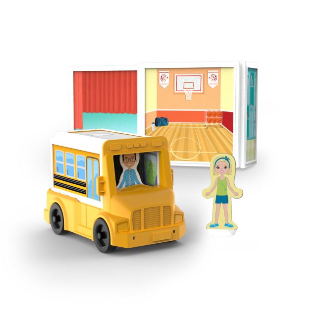 Set magnetic de joaca la scoala - melissa & doug - okemd30657
