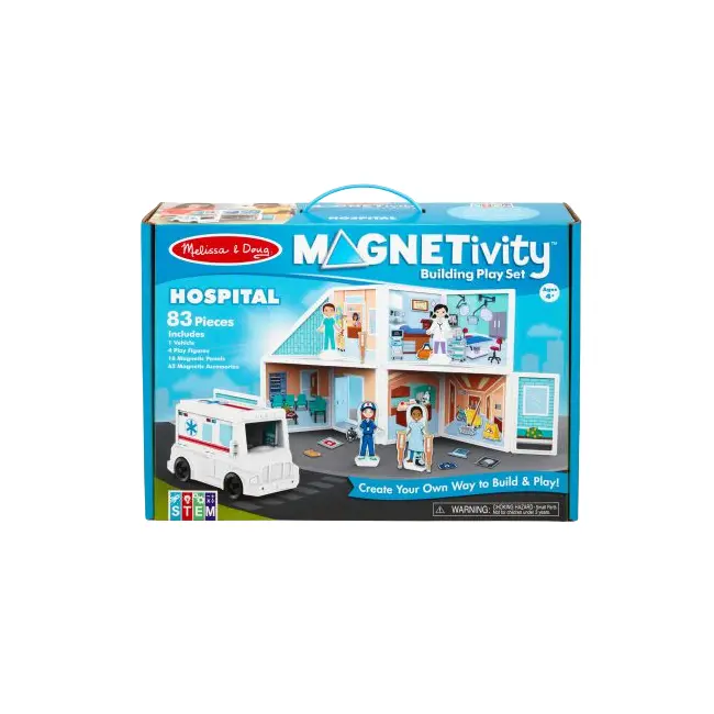 Set magnetic de joaca spitalul - melissa & doug - okemd30655