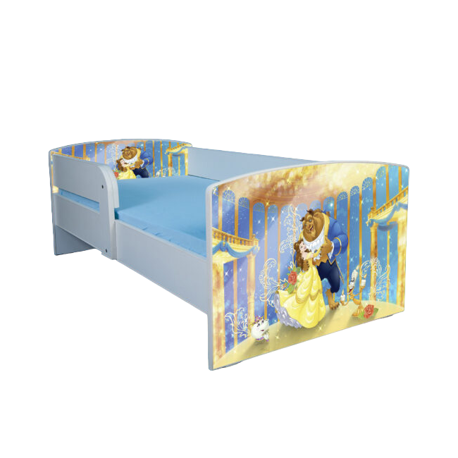 Pat Frumoasa Si Bestia - Saltea SafeNest - 180x80 Cm, Fara Sertar Ptv3004