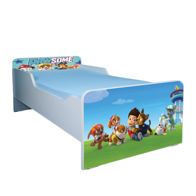 Pat 2-16 Ani Paw Patrol 2 Cu Saltea 180x80 Cm Inclusa Ptv3032