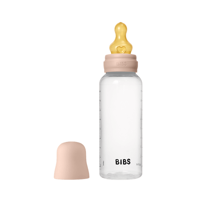 Bibs - set complet biberon anticolici, 270 ml, latex, blush bbb5017244