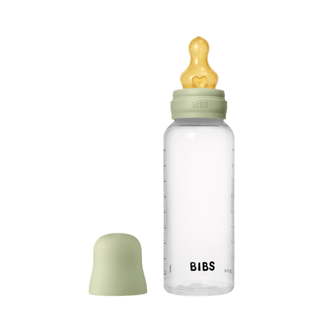 Bibs - set complet biberon anticolici, 270 ml, latex, sage bbb5017250