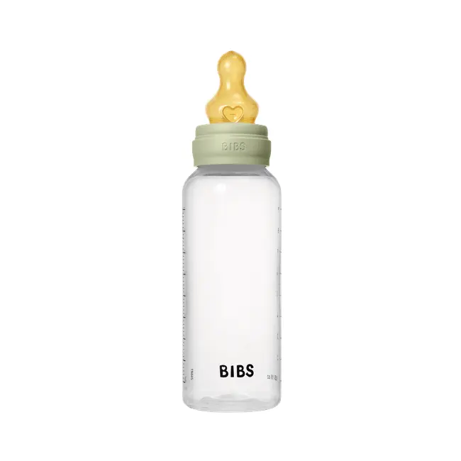 Bibs - set complet biberon anticolici, 270 ml, latex, sage bbb5017250